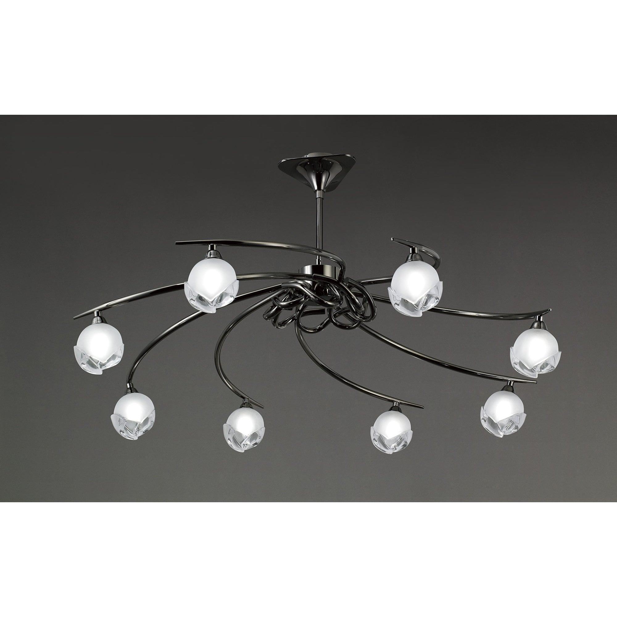 M0800BC Fragma Telescopic 8 Light G9 Black Chrome