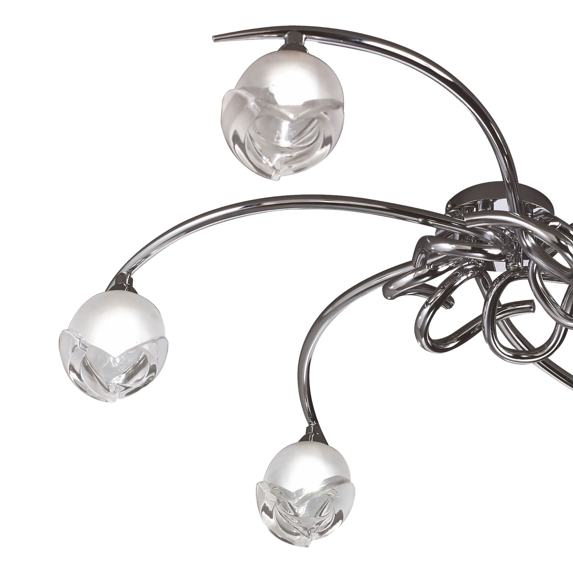 M0806 Fragma Ceiling 6 Light G9 Polished Chrome