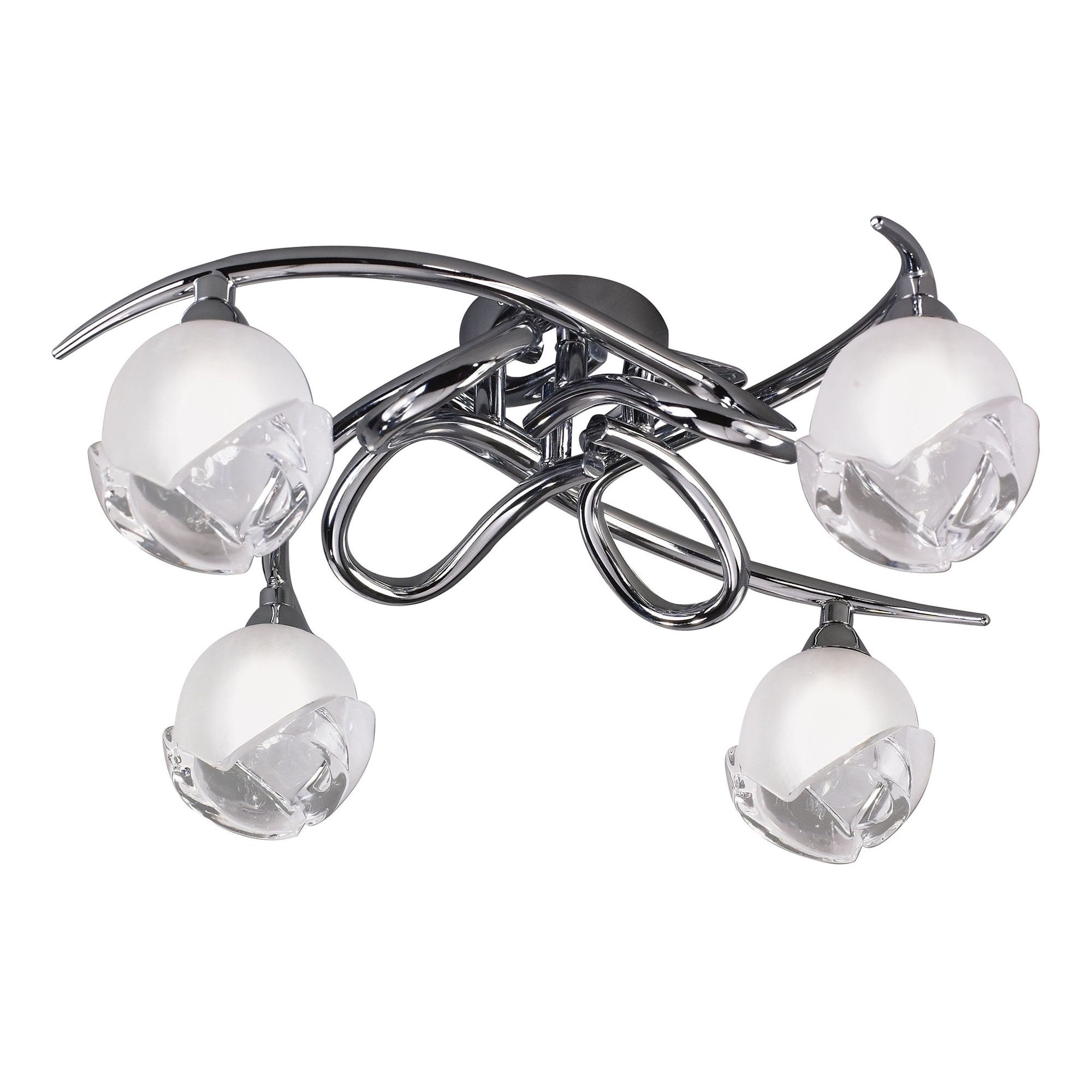 M0807 Fragma Ceiling 4 Light G9 Polished Chrome