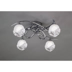 M0807 Fragma Ceiling 4 Light G9 Polished Chrome