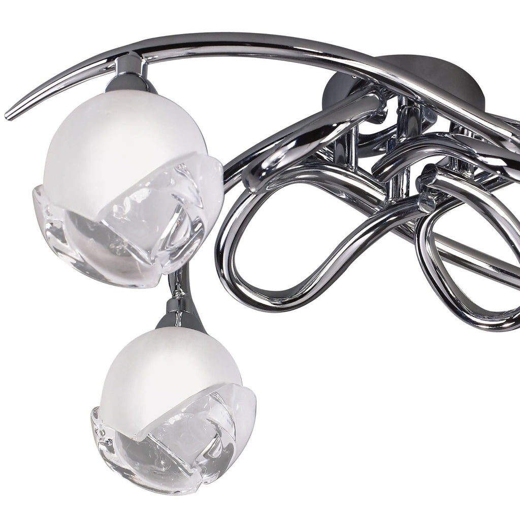 M0807 Fragma Ceiling 4 Light G9 Polished Chrome