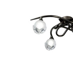 M0807BC Fragma Ceiling 4 Light G9 Black Chrome