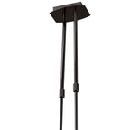 M0810BC Fragma Linear Telescopic 4 Light G9 Line Black Chrome
