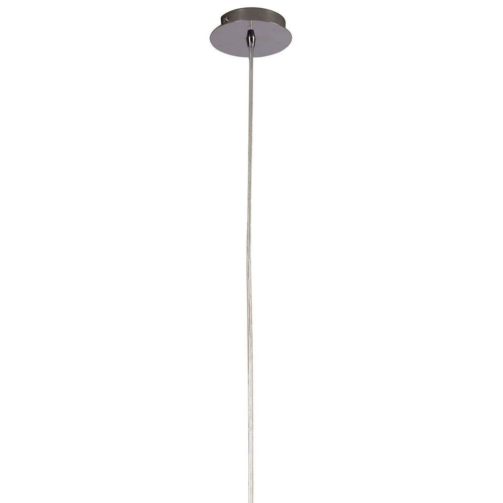 M0811 Fragma Pendant 1 Light G9 Polished Chrome