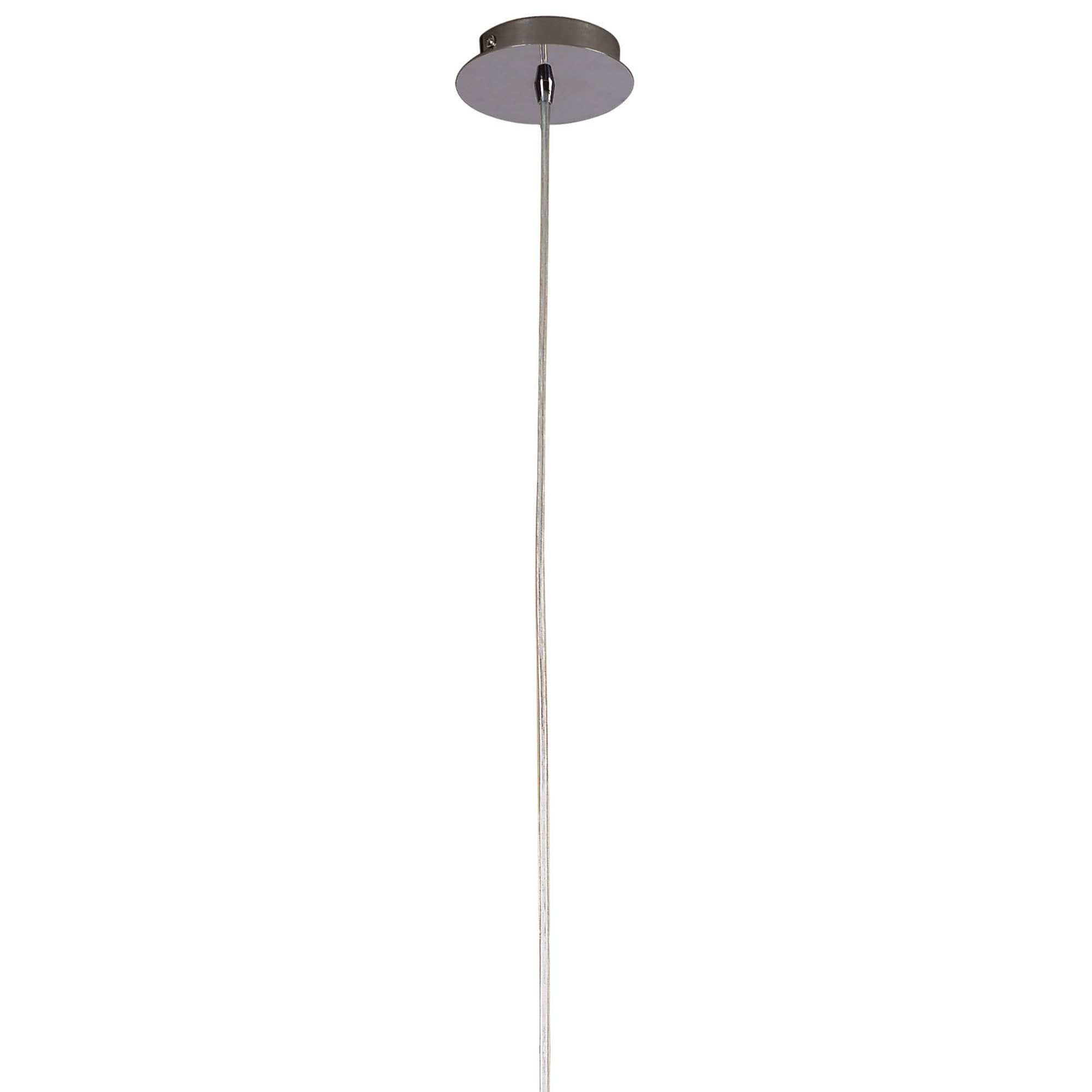 M0811 Fragma Pendant 1 Light G9 Polished Chrome