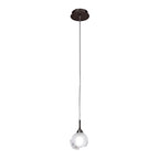 M0811BC Fragma Pendant 1 Light G9 Black Chrome