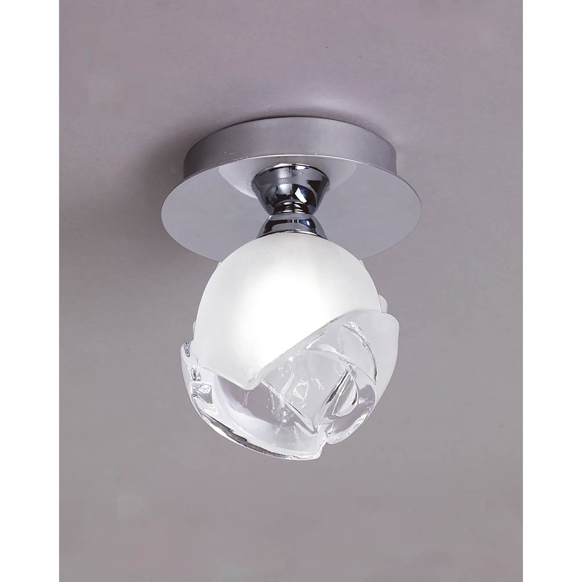 M0812 Fragma Ceiling 1 Light G9 Polished Chrome