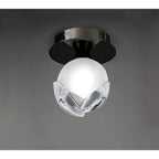 M0812BC Fragma Ceiling 1 Light G9 Black Chrome