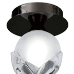 M0812BC Fragma Ceiling 1 Light G9 Black Chrome