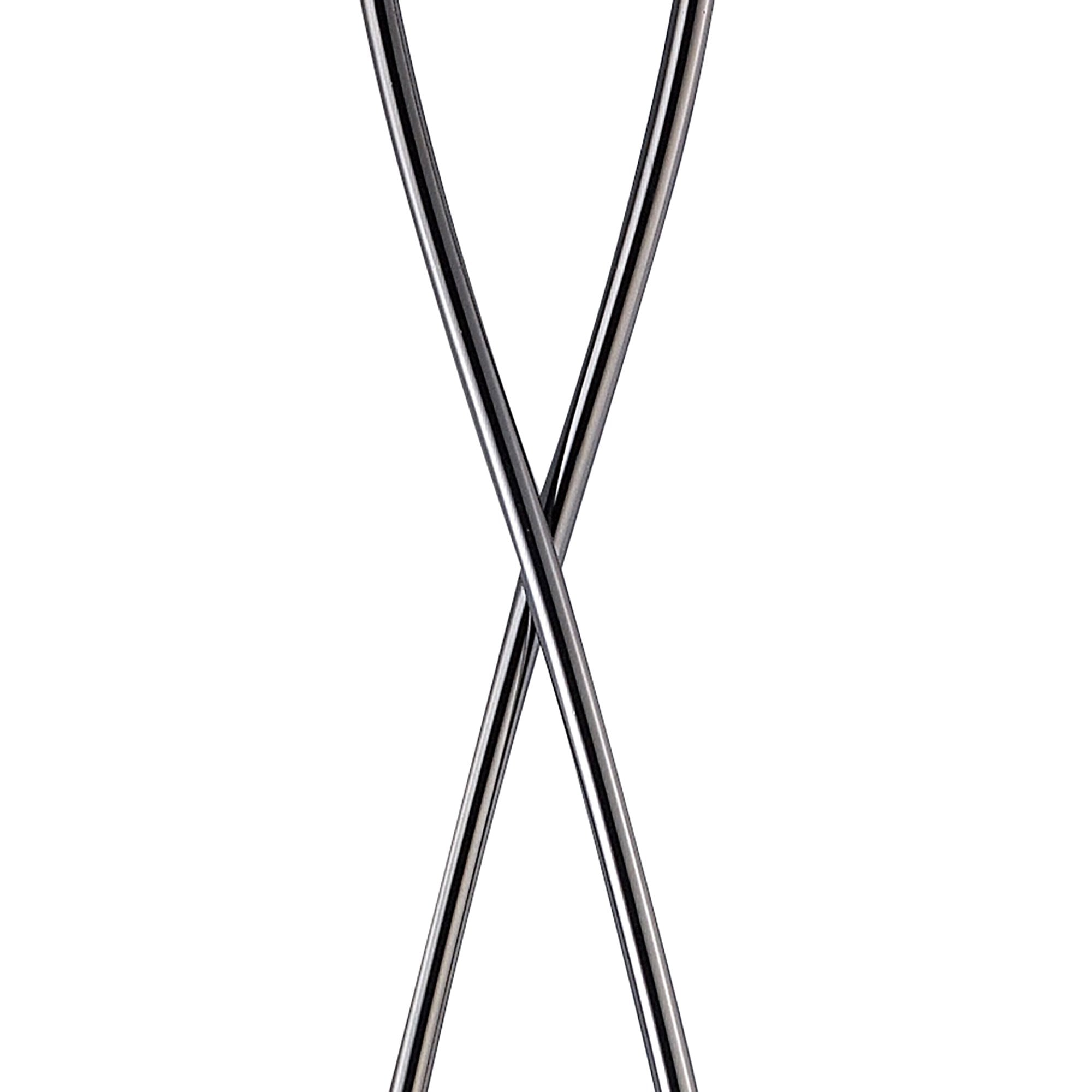 M0816BC Fragma Floor Lamp 4 Light G9 Black Chrome