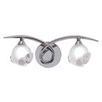 M0817/S Fragma Wall Lamp Switched 2 Light G9 Polished Chrome