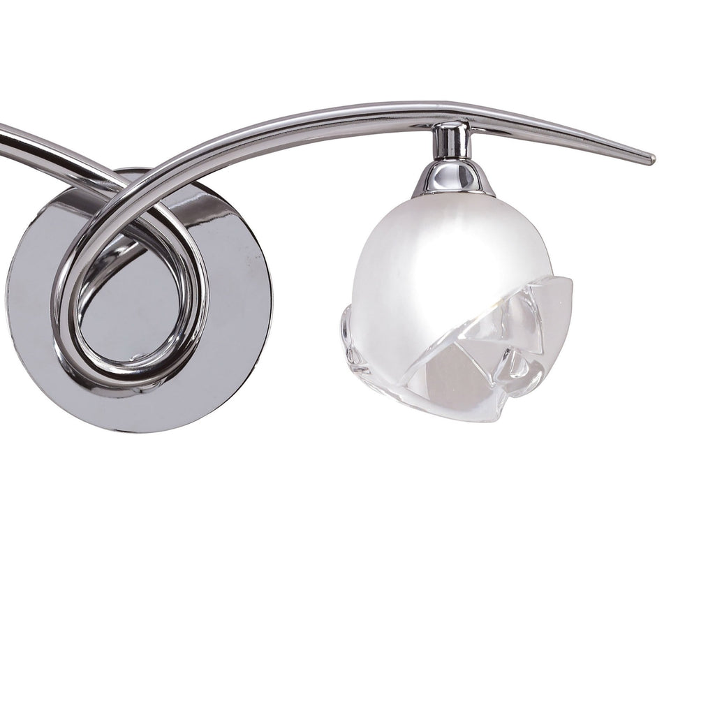 M0817/S Fragma Wall Lamp Switched 2 Light G9 Polished Chrome