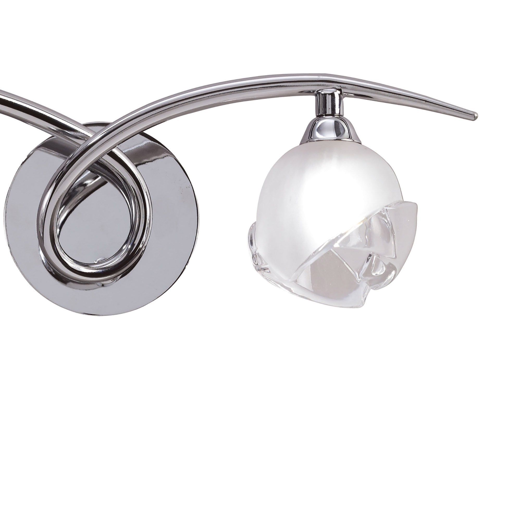 M0817/S Fragma Wall Lamp Switched 2 Light G9 Polished Chrome