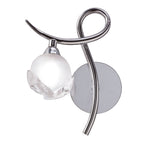 M0818/L/S Fragma Wall Lamp Left Switched 1 Light G9 Polished Chrome