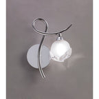 M0818/R/S Fragma Wall Lamp Right Switched 1 Light G9 Polished Chrome