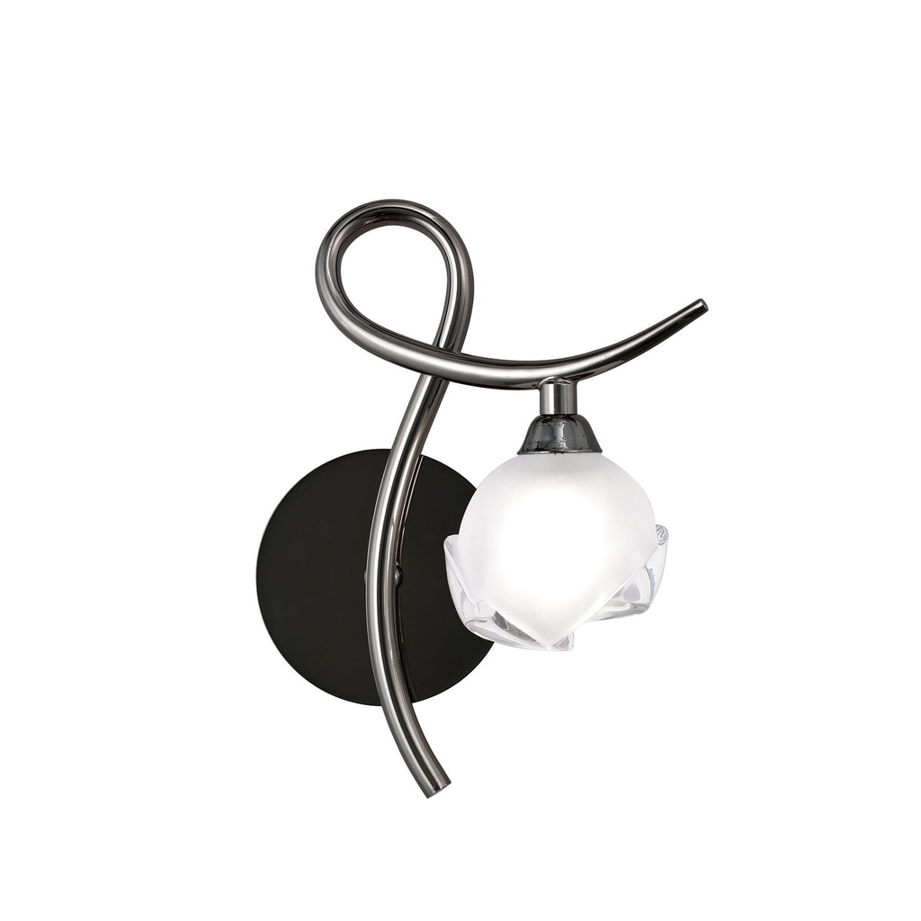M0818BC/R Fragma Wall Lamp Right 1 Light G9 Black Chrome