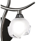 M0818BC/R Fragma Wall Lamp Right 1 Light G9 Black Chrome