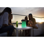 M3697 Funghi Outdoor Portable 3W Speaker 3W LED RGBW Lamp Bluetooth Connection / Remote Control
