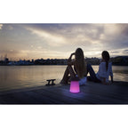 M3697 Funghi Outdoor Portable 3W Speaker 3W LED RGBW Lamp Bluetooth Connection / Remote Control