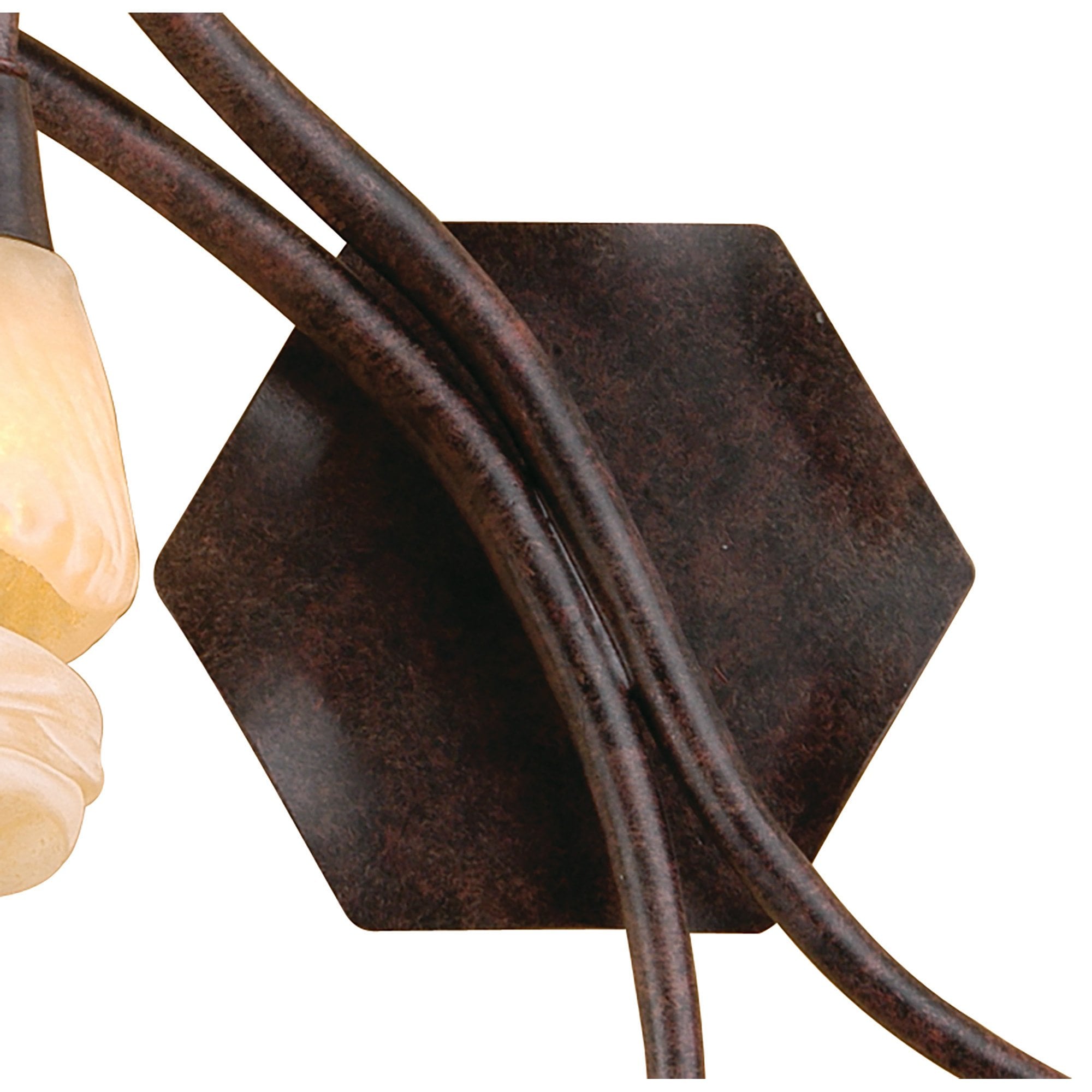 M3205/S/L Gaudi Wall Lamp Left Switched 2 Light G9 Brown/Black Oxide