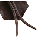 M3205/S/L Gaudi Wall Lamp Left Switched 2 Light G9 Brown/Black Oxide