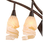 M3205/S/L Gaudi Wall Lamp Left Switched 2 Light G9 Brown/Black Oxide