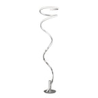 M6100 Helix Floor Lamp 180cm 42W LED Silver & Chrome