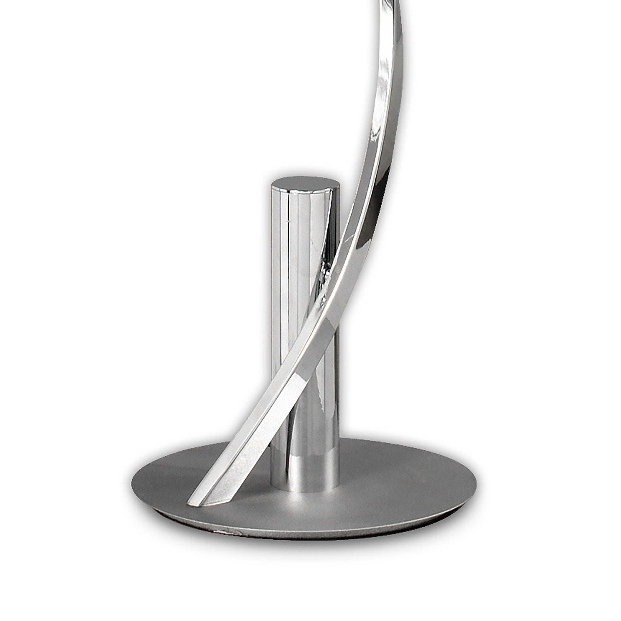 M6100 Helix Floor Lamp 180cm 42W LED Silver & Chrome