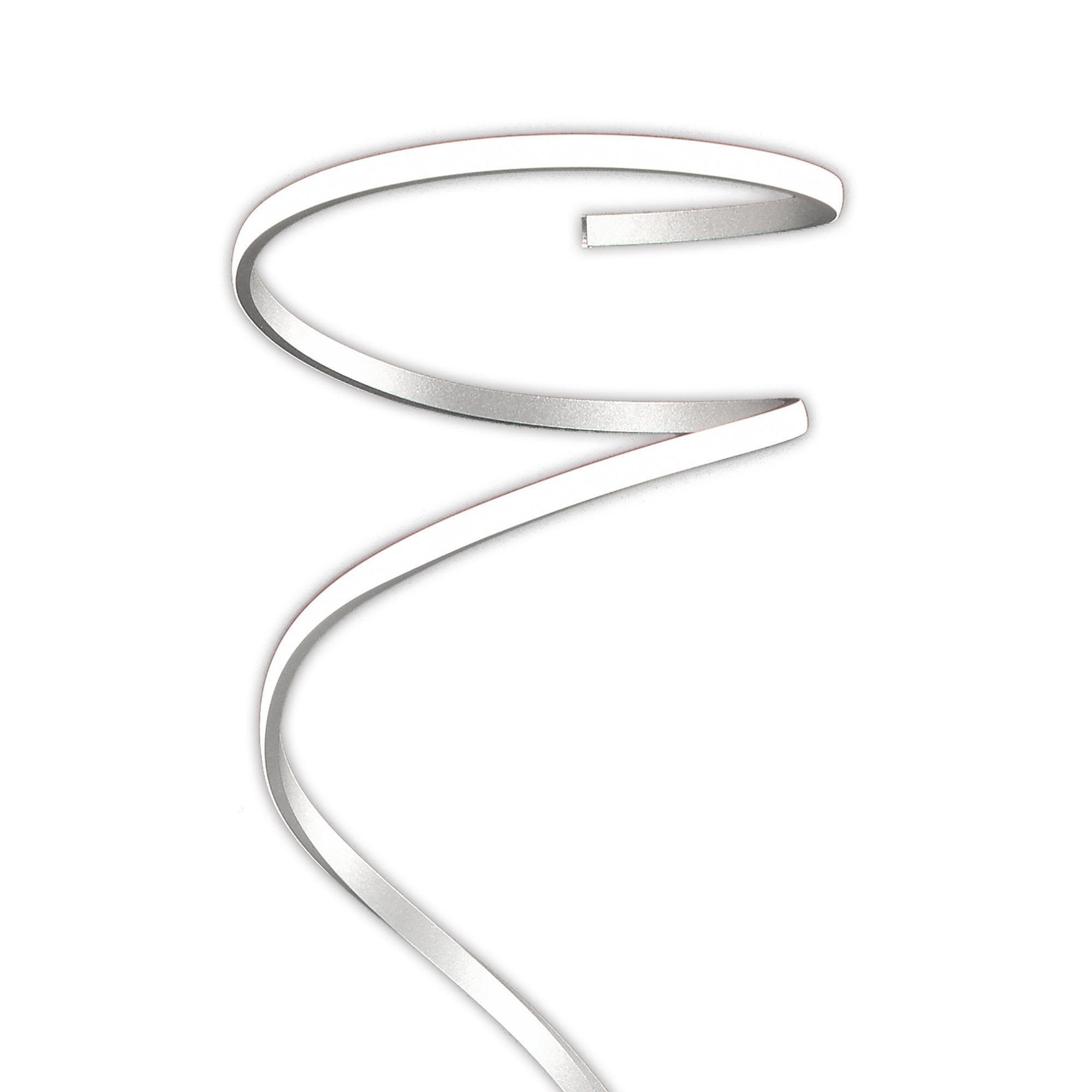 M6100 Helix Floor Lamp 180cm 42W LED Silver & Chrome