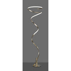 M6101 Helix Floor Lamp 180cm 42W LED Antique Brass