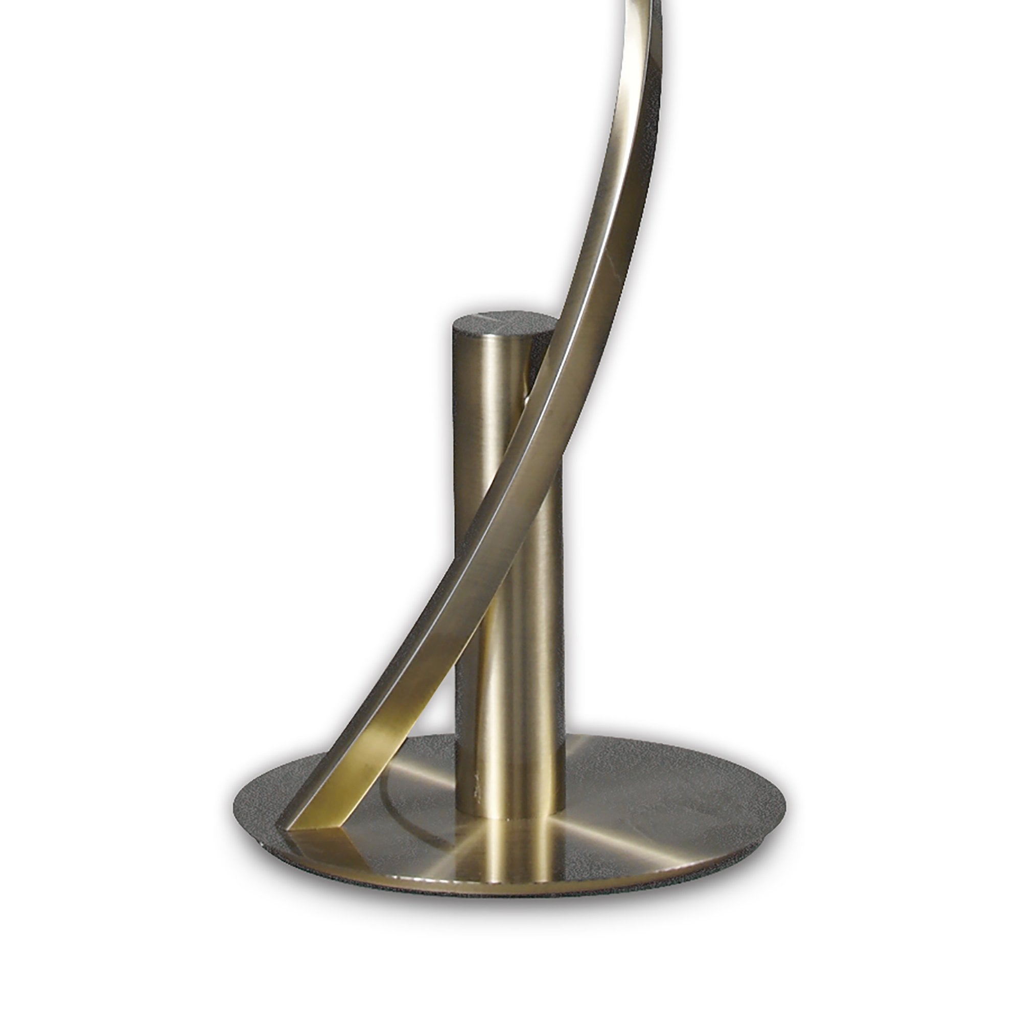 M6101 Helix Floor Lamp 180cm 42W LED Antique Brass
