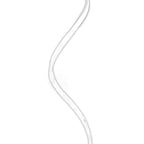 M6102 Helix Floor Lamp 180cm 42W LED White & Chrome