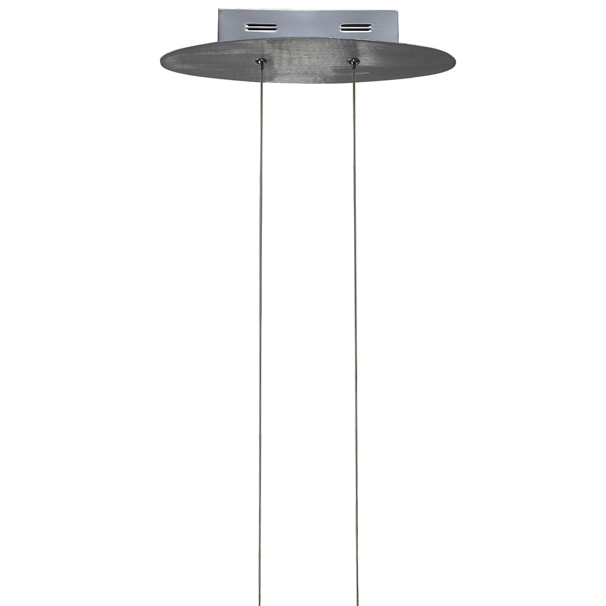 M4080 Hemisferic Linear Pendant 28W LED 110cm Bar Satin Aluminium/Frosted Acrylic