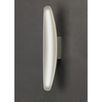 M4084 Hemisferic Wall Lamp 6W LED Satin Aluminium / Frosted Acrylic