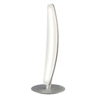M4085 Hemisferic Table Lamp 6W LED Satin Aluminium / Frosted Acrylic