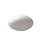 M1331 Huevo Oval Table Lamp 1 Light CFL In Line Switch Indoor Opal White (S)