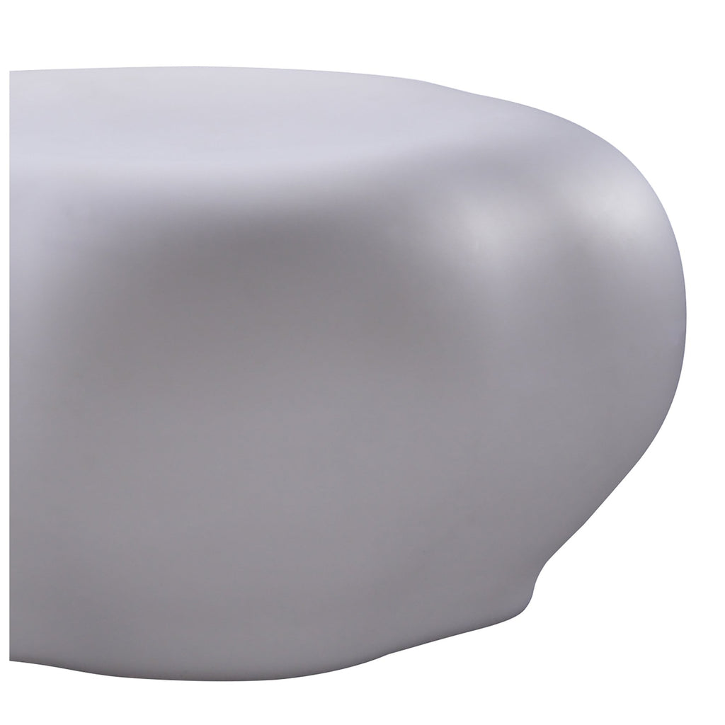 M1332 Huevo Stool 1 Light E27 Outdoor Opal White