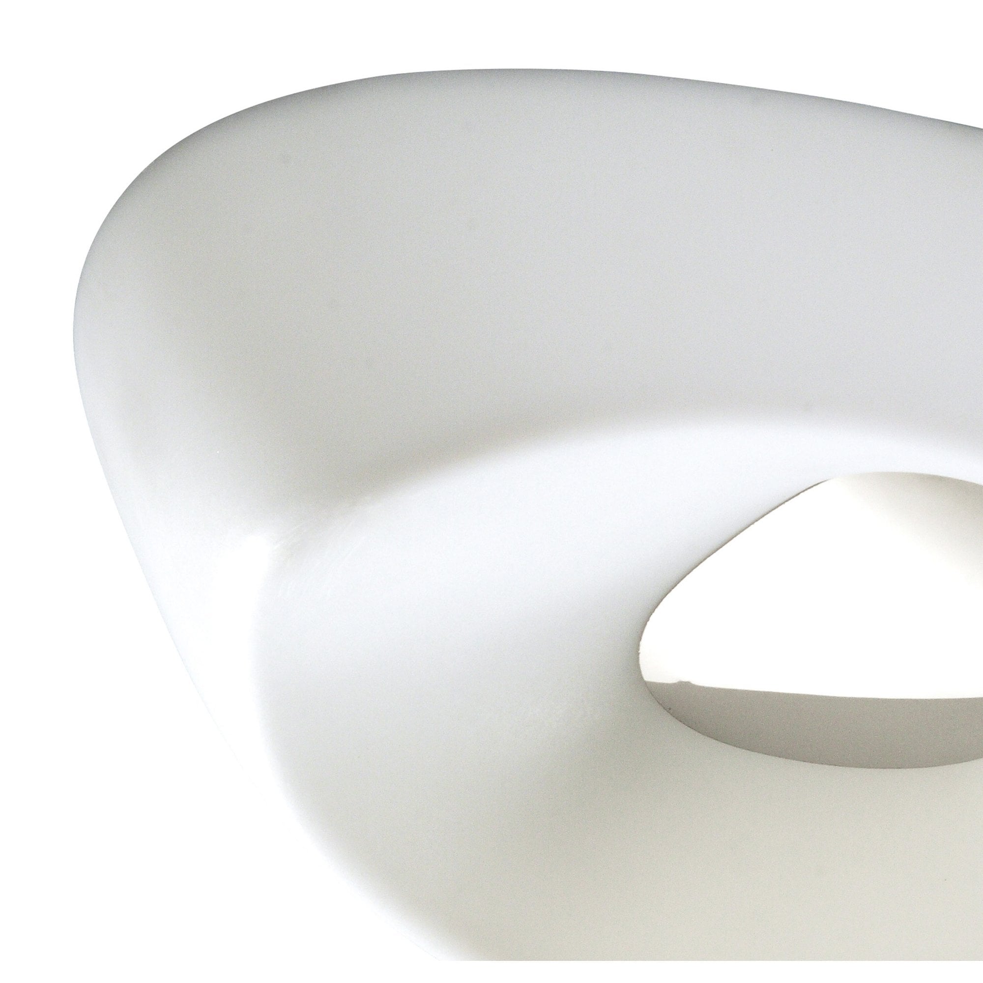 M1334 Huevo Ceiling 5 Light E27 Outdoor Polished Chrome / Opal White