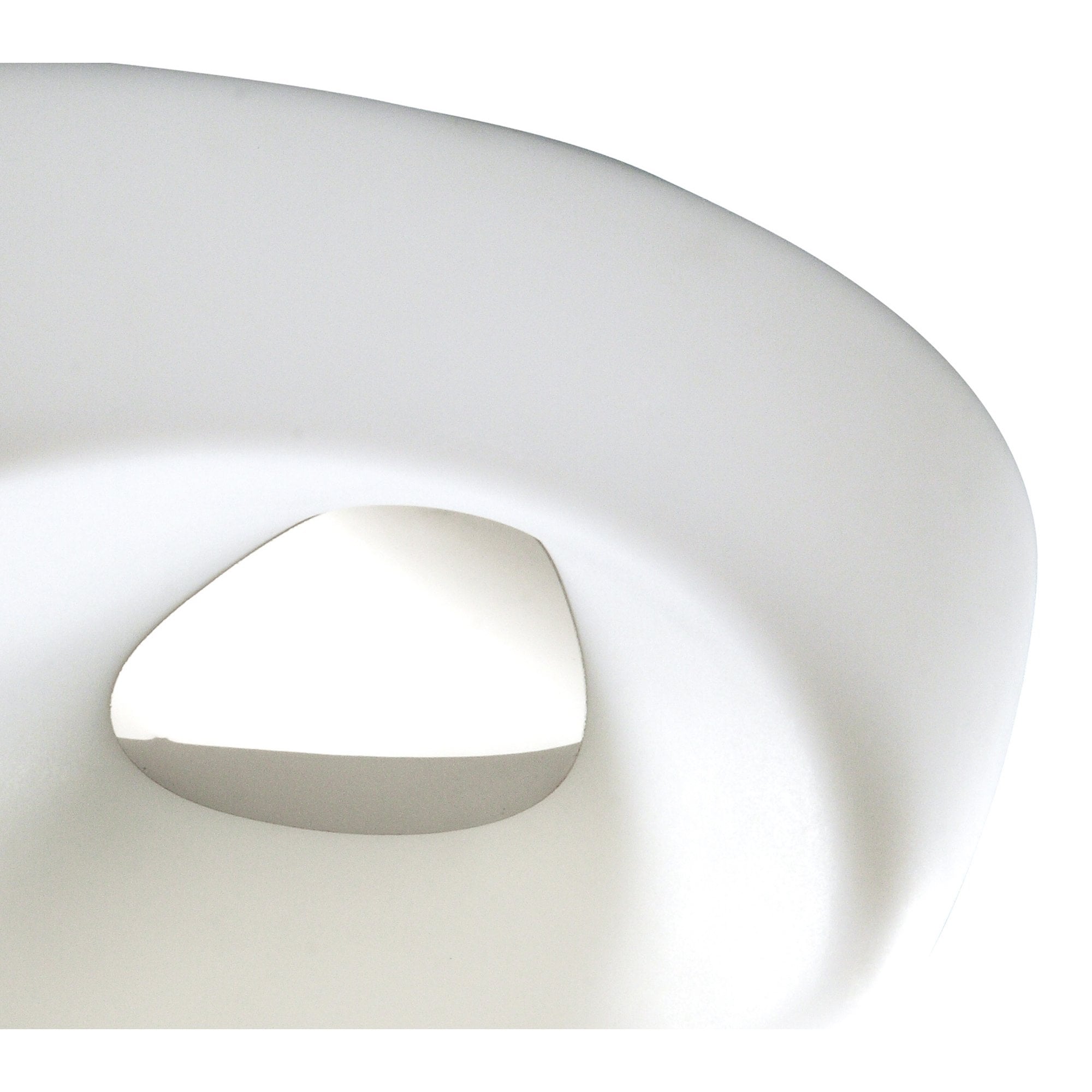 M1334 Huevo Ceiling 5 Light E27 Outdoor Polished Chrome / Opal White