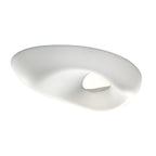 M1335 Huevo Ceiling 6 Light E27 Outdoor Polished Chrome / Opal White