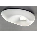 M1335 Huevo Ceiling 6 Light E27 Outdoor Polished Chrome / Opal White