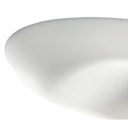 M1335 Huevo Ceiling 6 Light E27 Outdoor Polished Chrome / Opal White