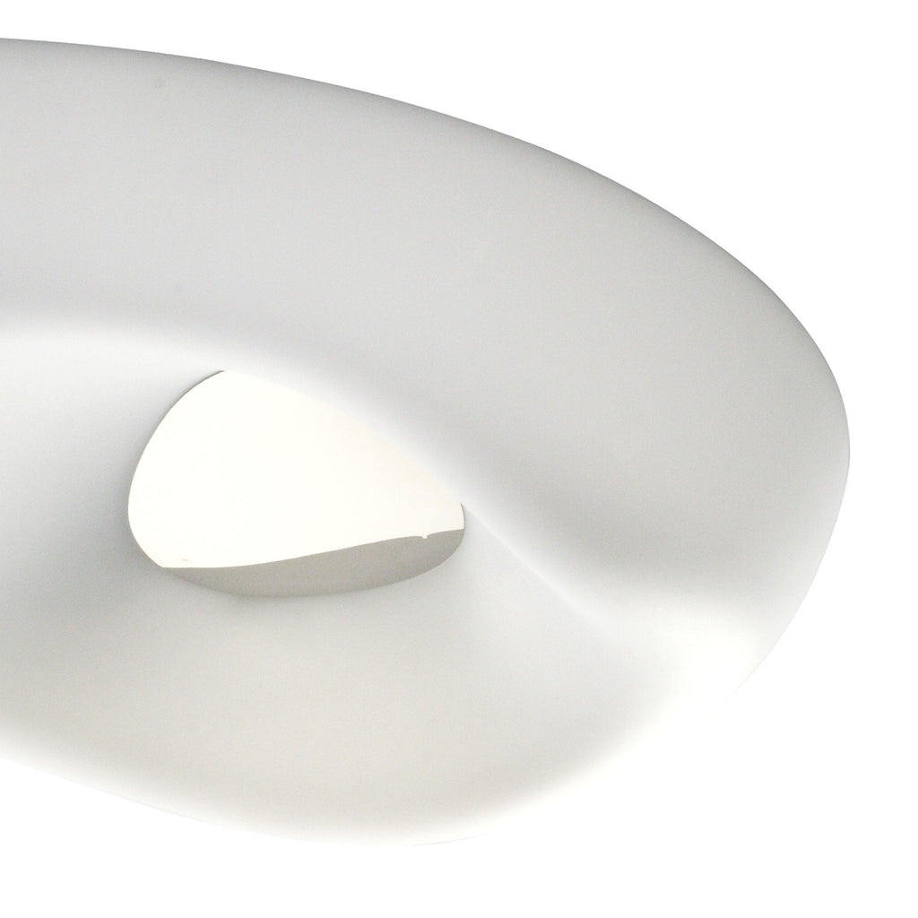 M1335 Huevo Ceiling 6 Light E27 Outdoor Polished Chrome / Opal White