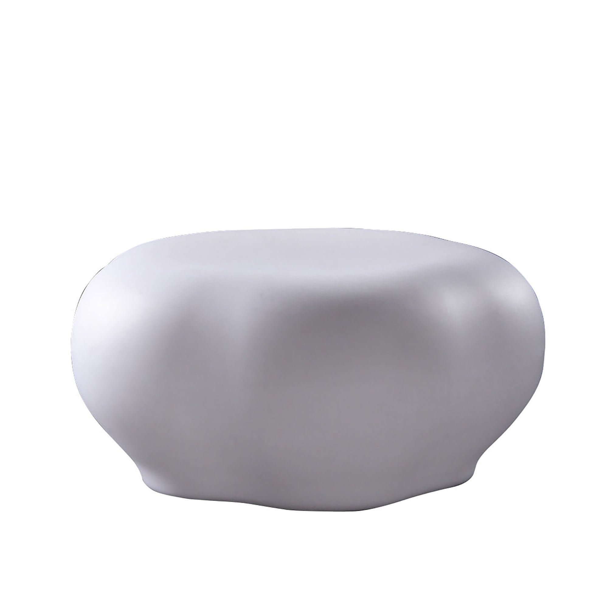 M1384 Huevo Stool Direct Charge 1 Light LED RGB Outdoor Opal White