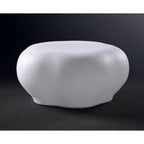 M1384 Huevo Stool Direct Charge 1 Light LED RGB Outdoor Opal White