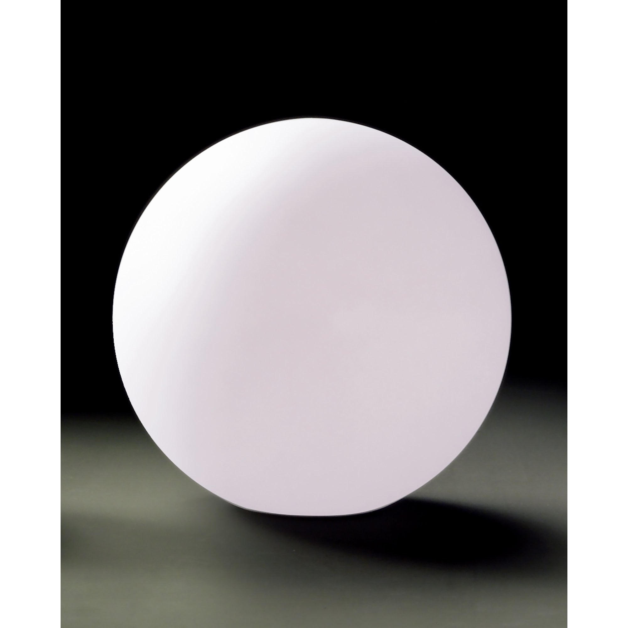 M1392 Huevo Ball Table Lamp 1 Light CFL Medium In Line Switch Indoor Opal White