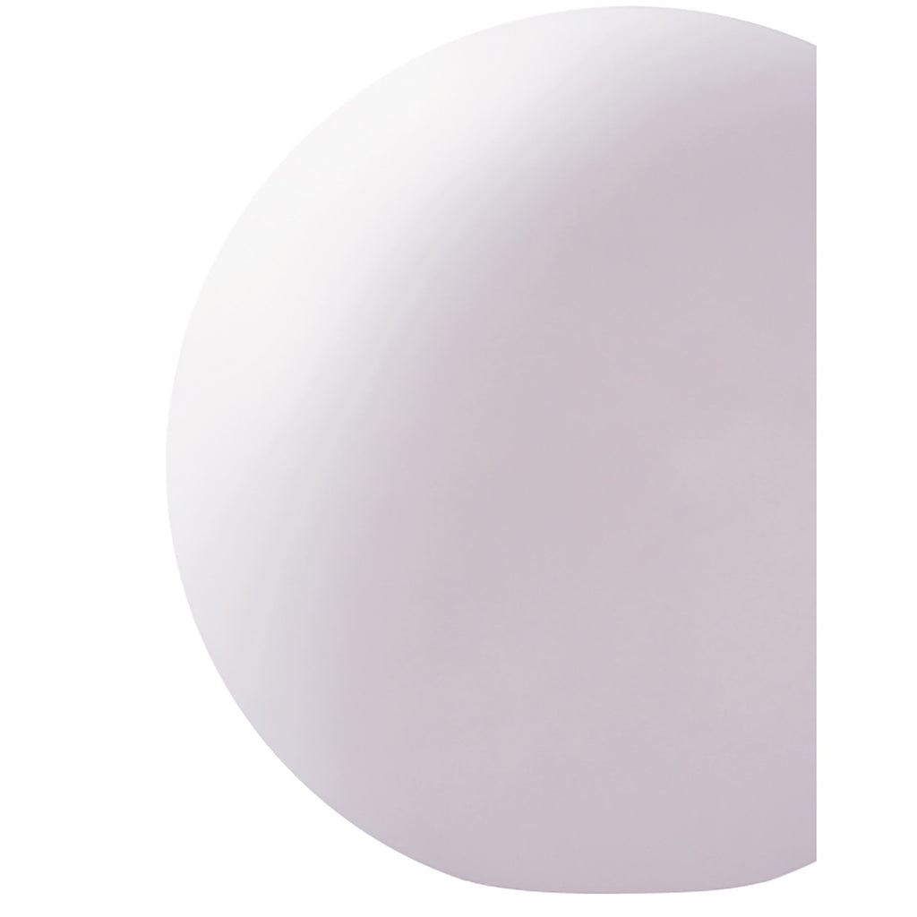 M1394 Huevo Ball Table Lamp 1 Light E27 Large Outdoor Opal White