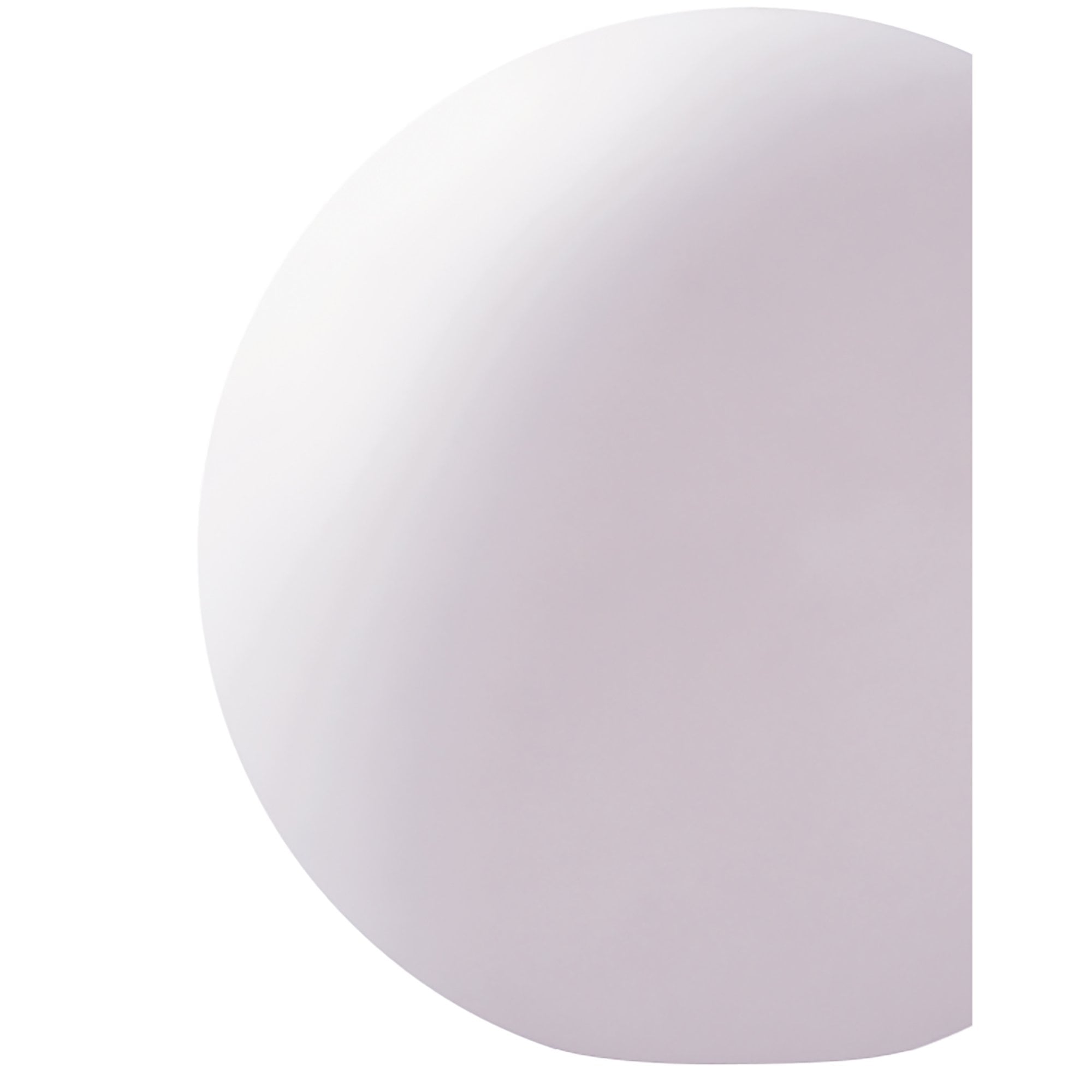 M1394 Huevo Ball Table Lamp 1 Light E27 Large Outdoor Opal White
