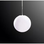 M1398 Huevo Ball Pendant 1 Light E27 Medium Outdoor Opal White