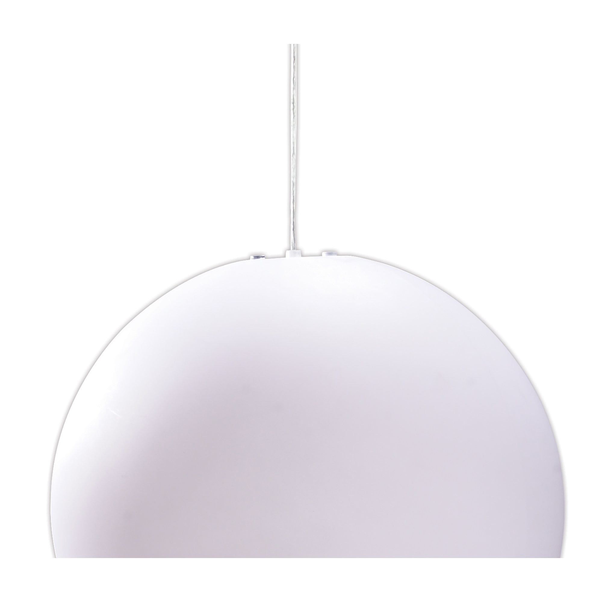 M1398 Huevo Ball Pendant 1 Light E27 Medium Outdoor Opal White